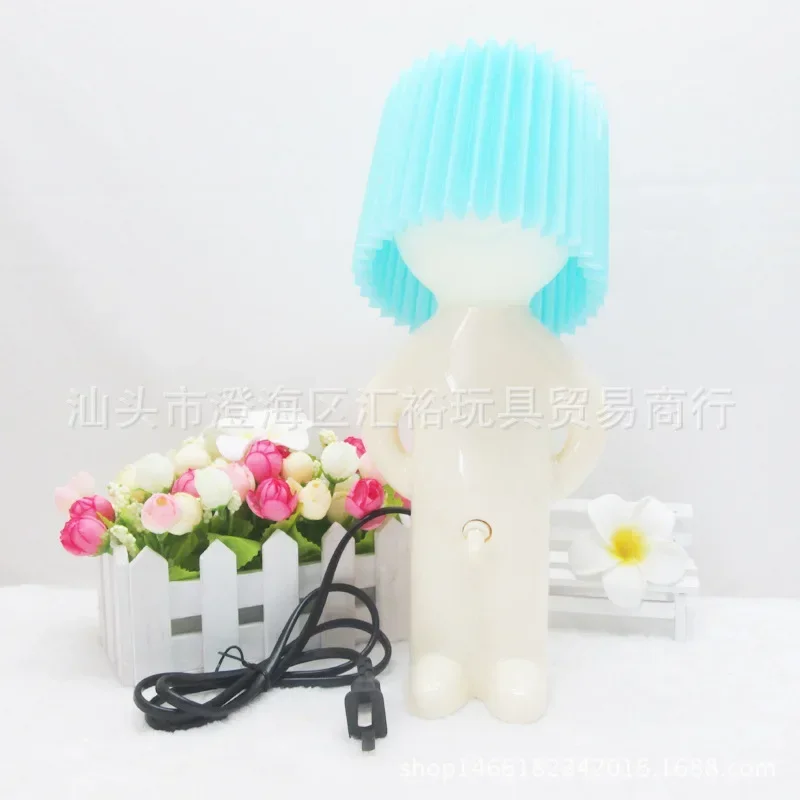 Naughty boy Mr.P a little shy man creative lamp small night lights,night lights home decoration nice gift