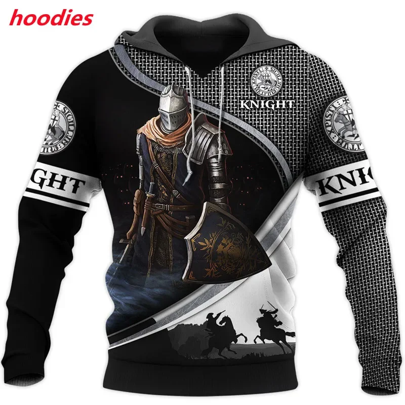 Most fashionable Templar hoodies men's and women's Harajuku zip hoodies casual men's and women's zip hoodies