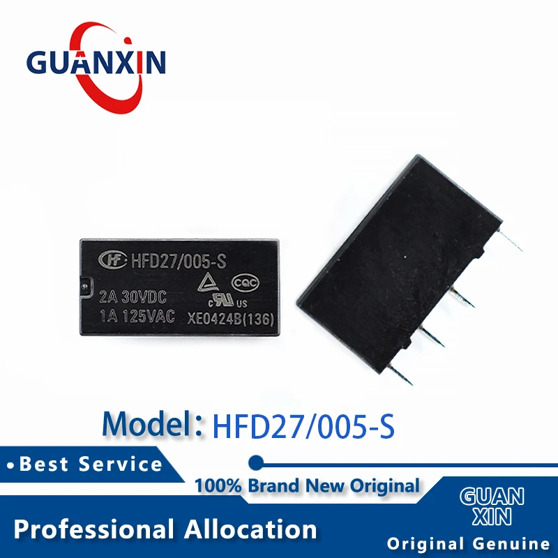 

100% New Marking HFD27/005-S DIP-8 HFD27