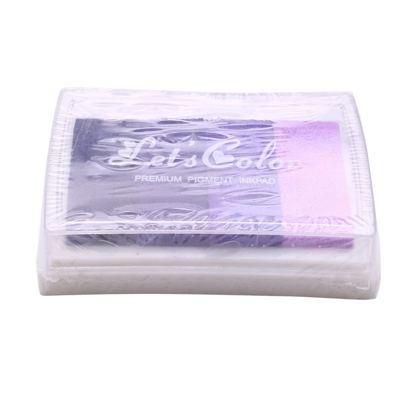 6Pcs/Set 4 Color Gradient Inkpad Fingerprint Stamp Sealing Decoration Scrapbooking Painting Card Making DIY Crafts Seal Ink Pad