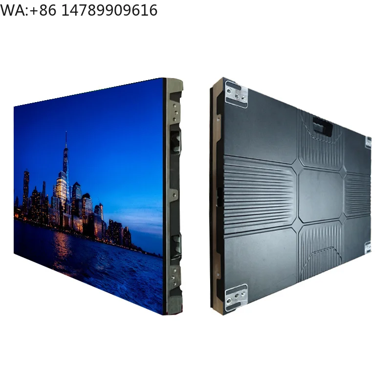 Pantallas LED personalizadas impermeables 4K 8K P4, paneles de visualización para video walls, pantallas interiores para estudio, conferencias, salas multifuncionales, Chip O