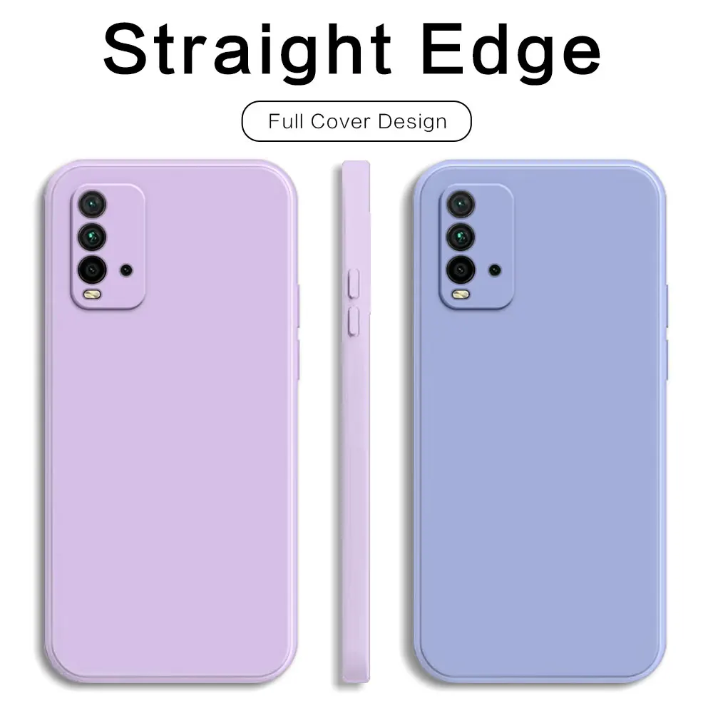 For Redmi 9T 9C 9AT Shockproof Case For Xiaomi Redmi 9A 9i Sport Phone Cases Candy Silicone Soft Back Cover Redmi 9C NFC Fundas