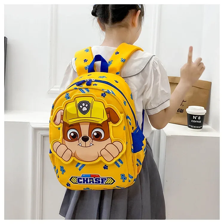 حقيبة ظهر عصرية من Paw Patrol بتصميم كرتوني عصري بسعة كبيرة ومتعددة الوظائف حقيبة ظهر مدرسية للأطفال هدايا