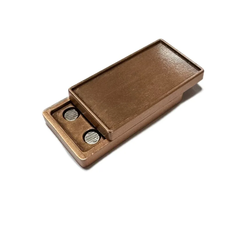 Curseur de décompression en métal, cartes à pousser magnétiques, jouet illimité, Fidget Slider EDC Fidget Spinner, outil tdah, jouets anti-Stress