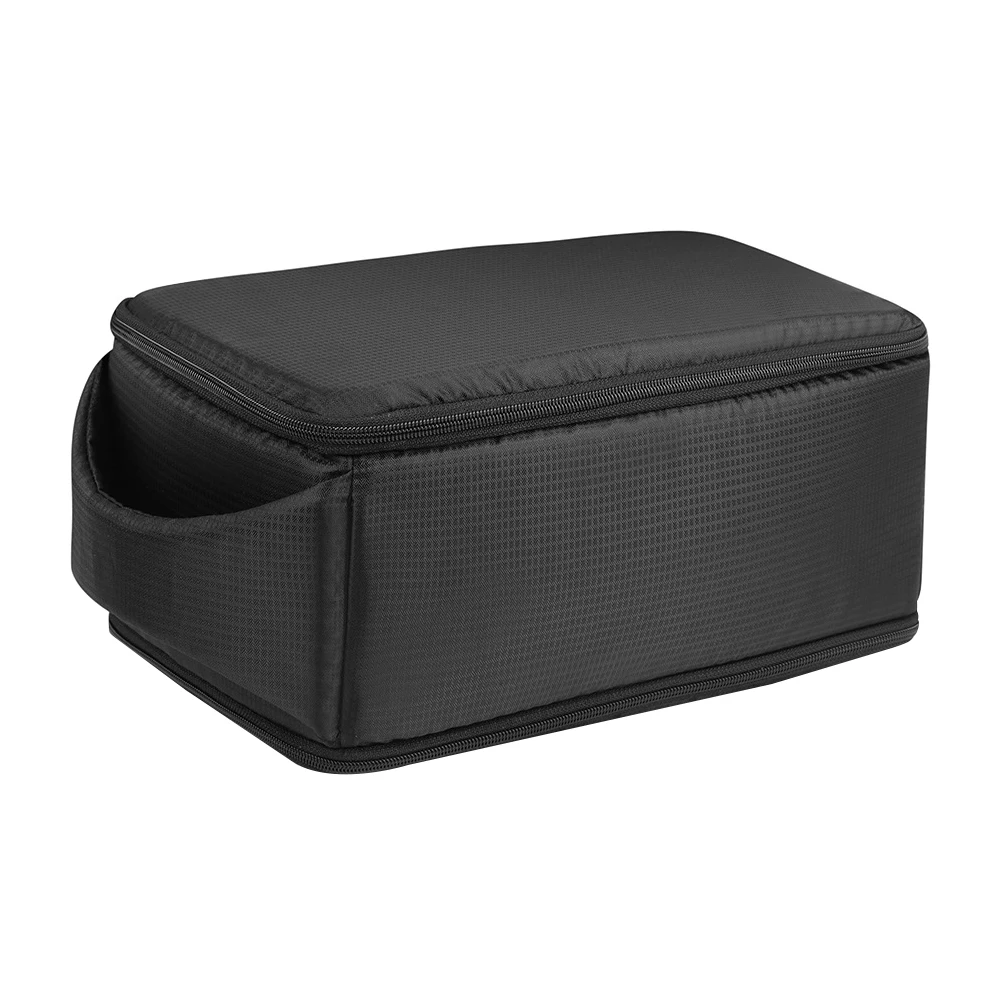 

Camera Inner Bag Wear Resistant Anti Shock Storage Case for DSLR Lens Accessories Portable Travel Hiking Camping Black Sling Bag