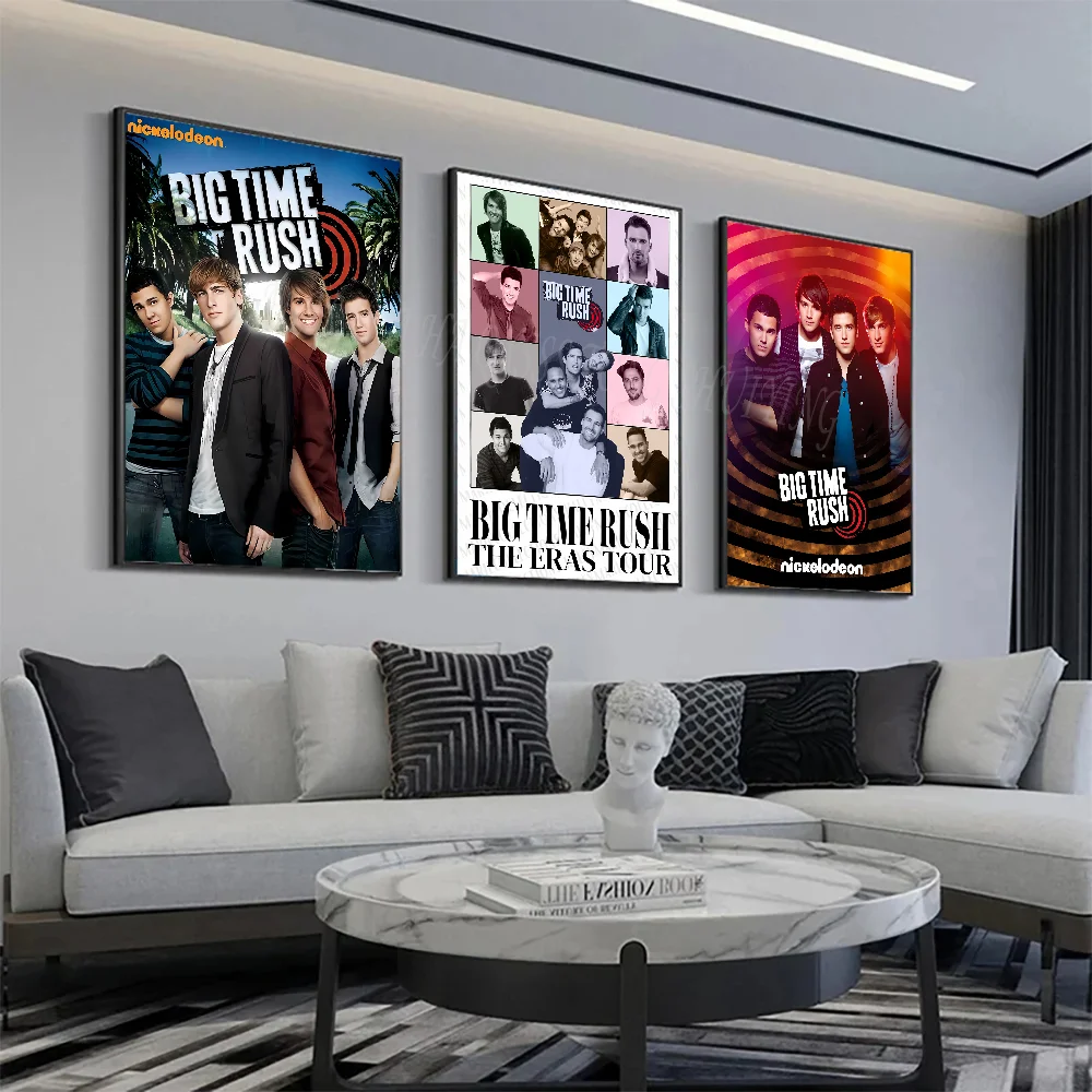 Band Big Time Rush BTR Poster Wall Art Home Decor Room Decor Digital Painting Living Room Restaurant Kitchen Art