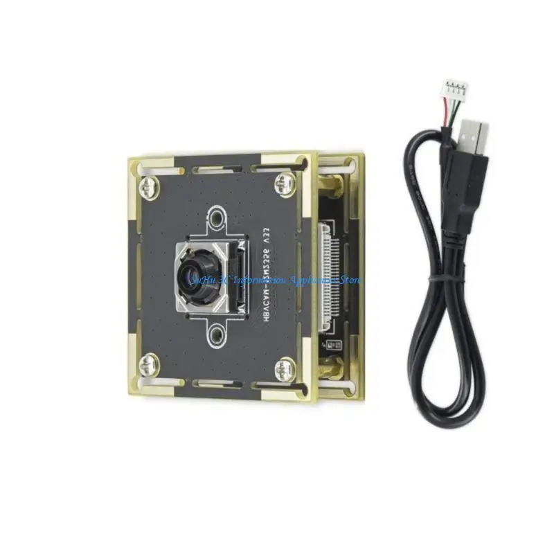 

4K Manual Focusing USB Camera Module with 78.4/120degree NonDistortion Lens for Industrial Use IMX378(1/2.3inch) Chipset
