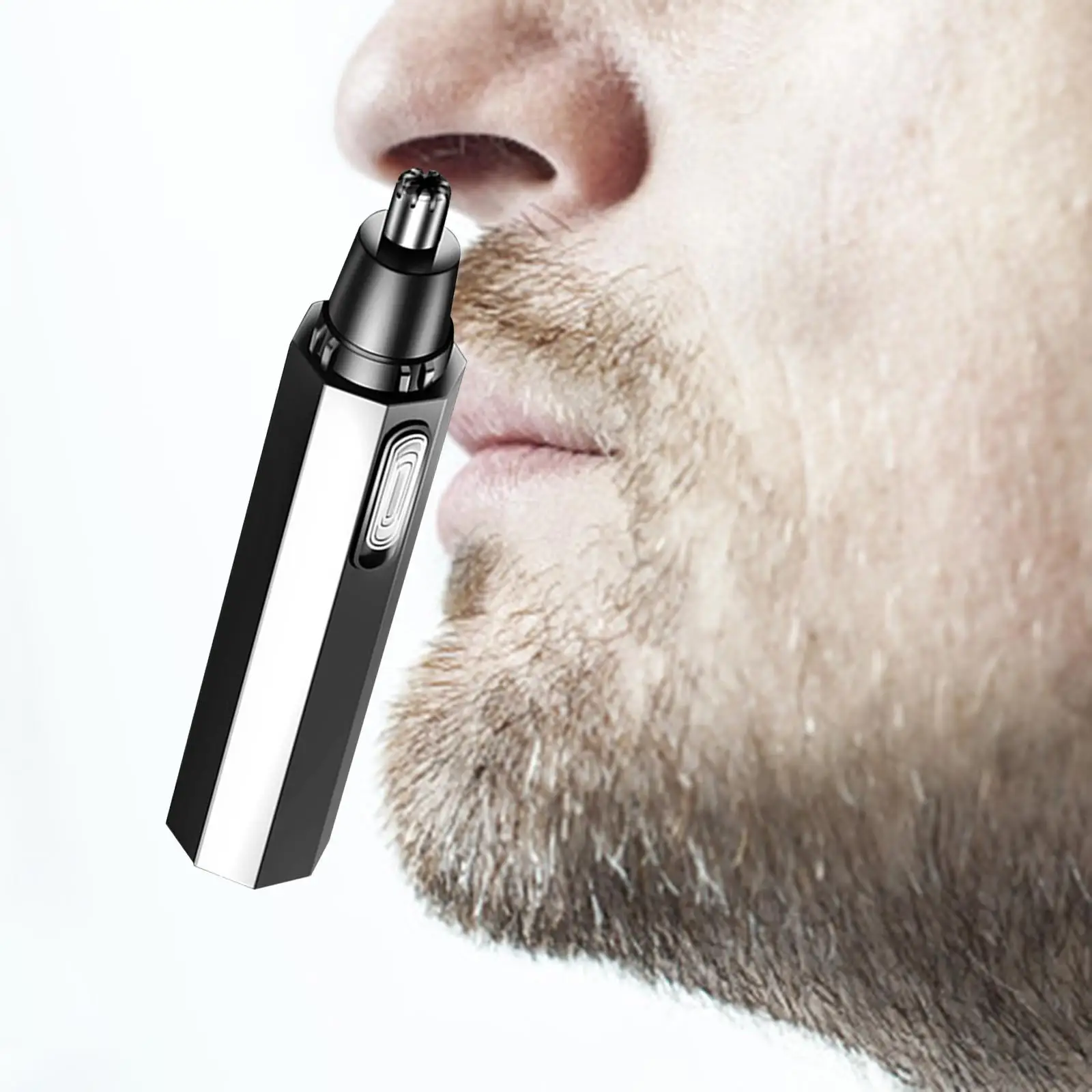 Electric Nose Hair Clipper Multifunctional USB Shaving Grooming Nose Trimmer for Unisex