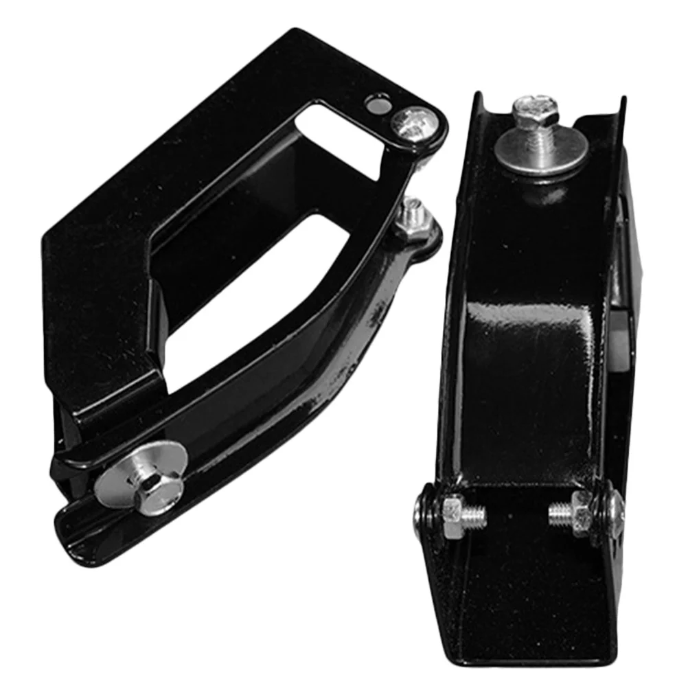 

2Pcs Car Roof Luggage Rack Clamps Heavy Duty Iron Crossbar Fixing Mount for Suvs Off Camping Road Trip Roof Rack