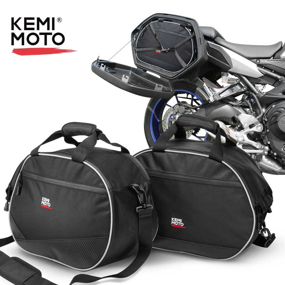 Pannier Liner Für YAMAHA TRACER 900GT 2018 2019 Sattel Tasche TDM 900 Sattel Taschen gepäck taschen Schwarz Für Pannier Liner FJR 1300 26L