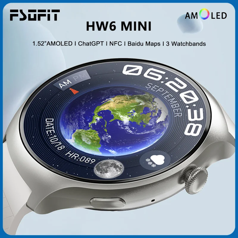 Il nuovo orologio smart HW6 Mini: la scelta perfetta per chi utilizza Baidu Map