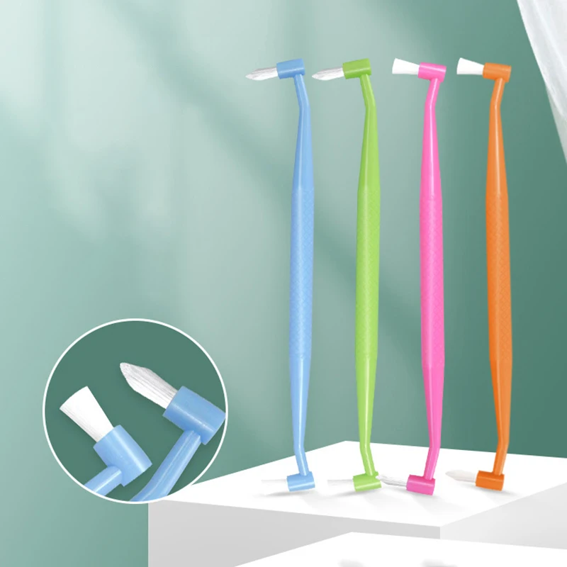 Single Brush Head Flat Biceps Orthodontic Fissure Wisdom Tooth Brush Soft Bristle Toothbrush Cleaning Whitening Teeth