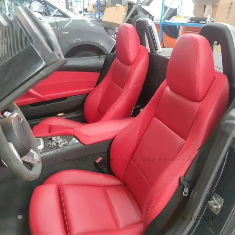 

For Bmw 7 5 3 1Series X5X3X1E46 E90 E60 F30 F10 E39 F20 G20 E36 Custom Fit Car Accessories Seat Covers 5 Seat Covers Leather