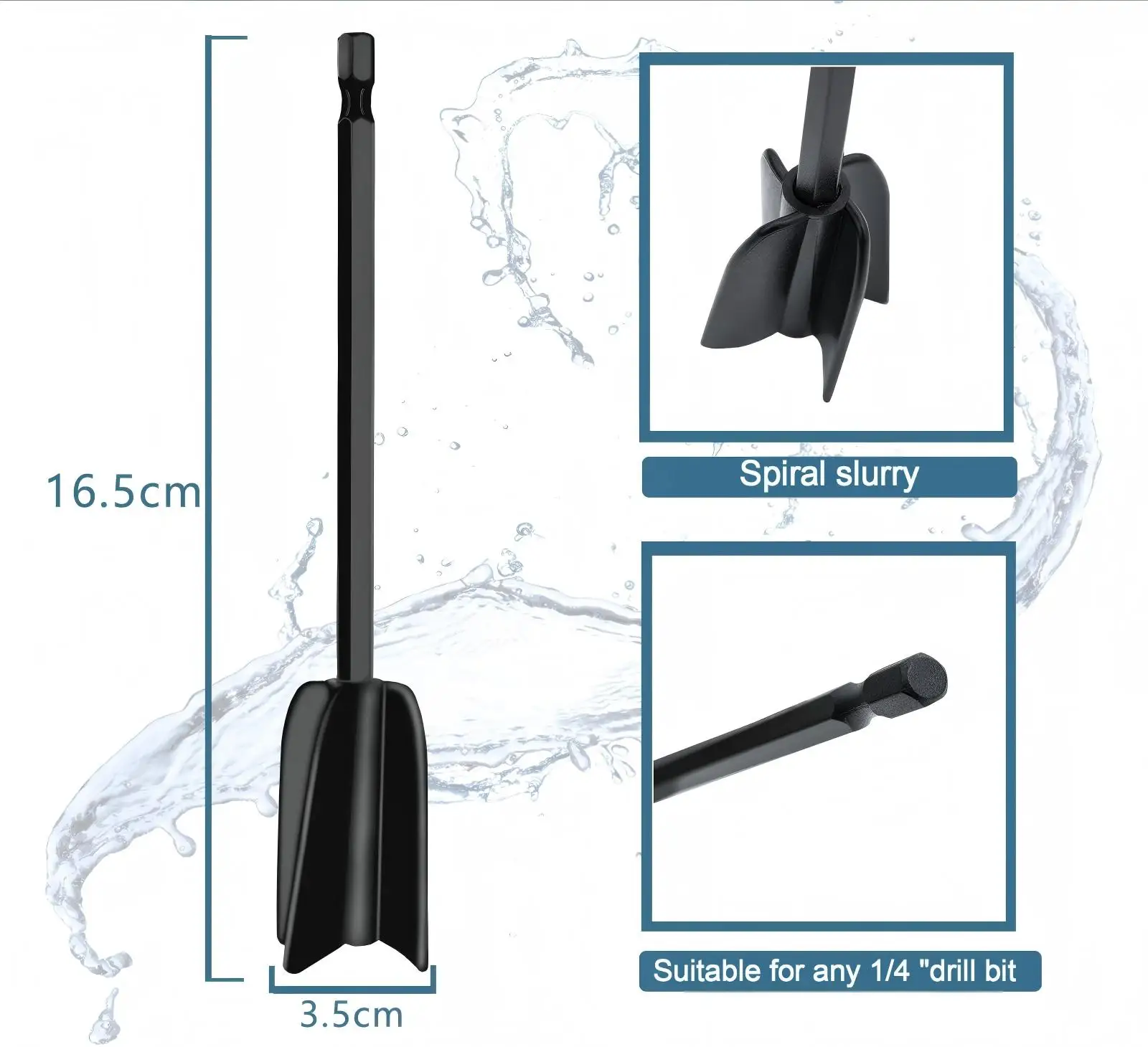 

Аксессуары для смешивания эпоксидной смолы, смеситель-капельница, весло для смешивания красок и смолы Стержень для смешивания краски