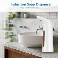 400ML Handsfree Home Kitchen Hand Washer Soap Bottle Automatic Liquid Soap Dispenser Bathroom Touchless Soap Container