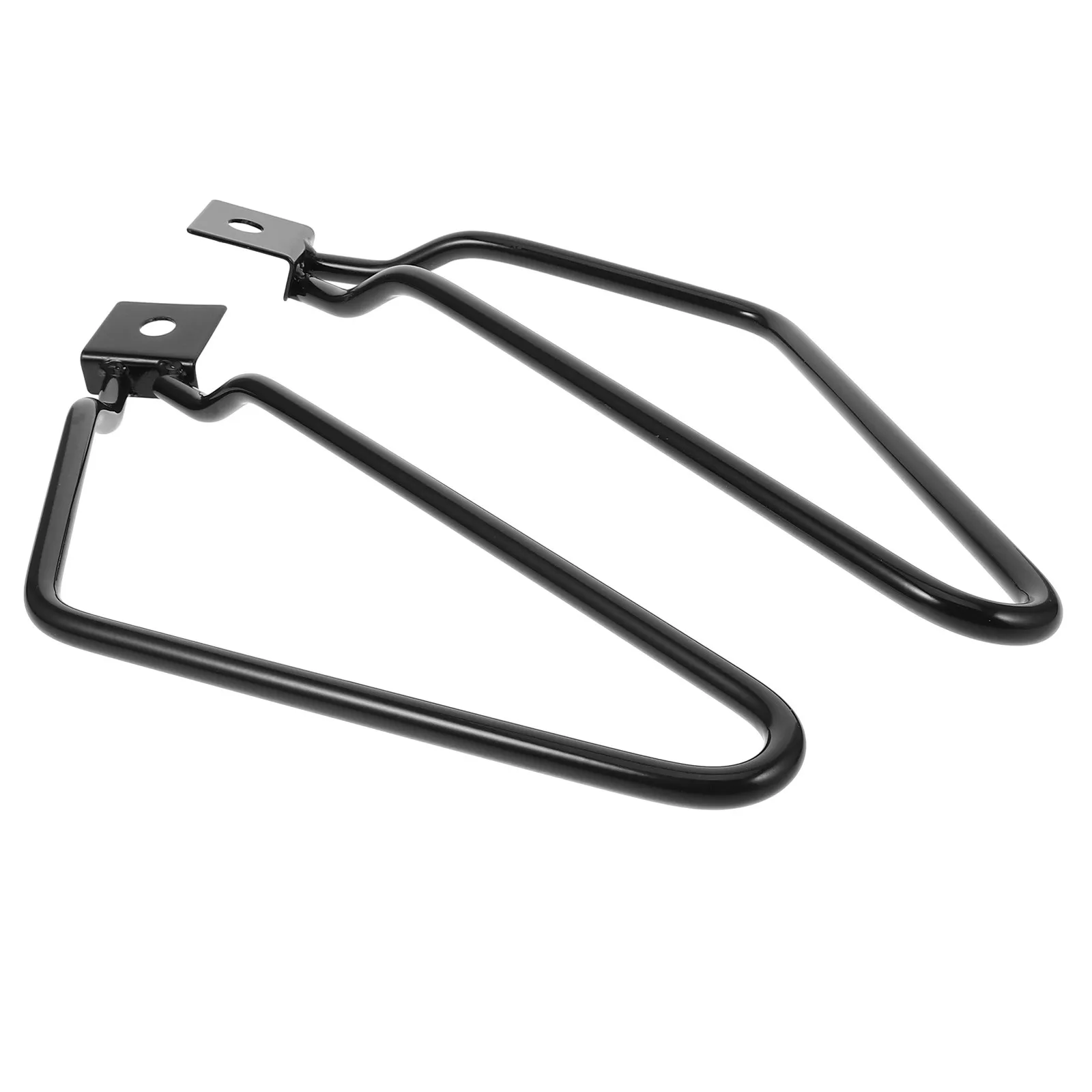 

1Pair Motorcycle Saddlebag Support Bracket Heavy Duty Metal Side Mount Bracket for 883 Xl1200 Universal Fit