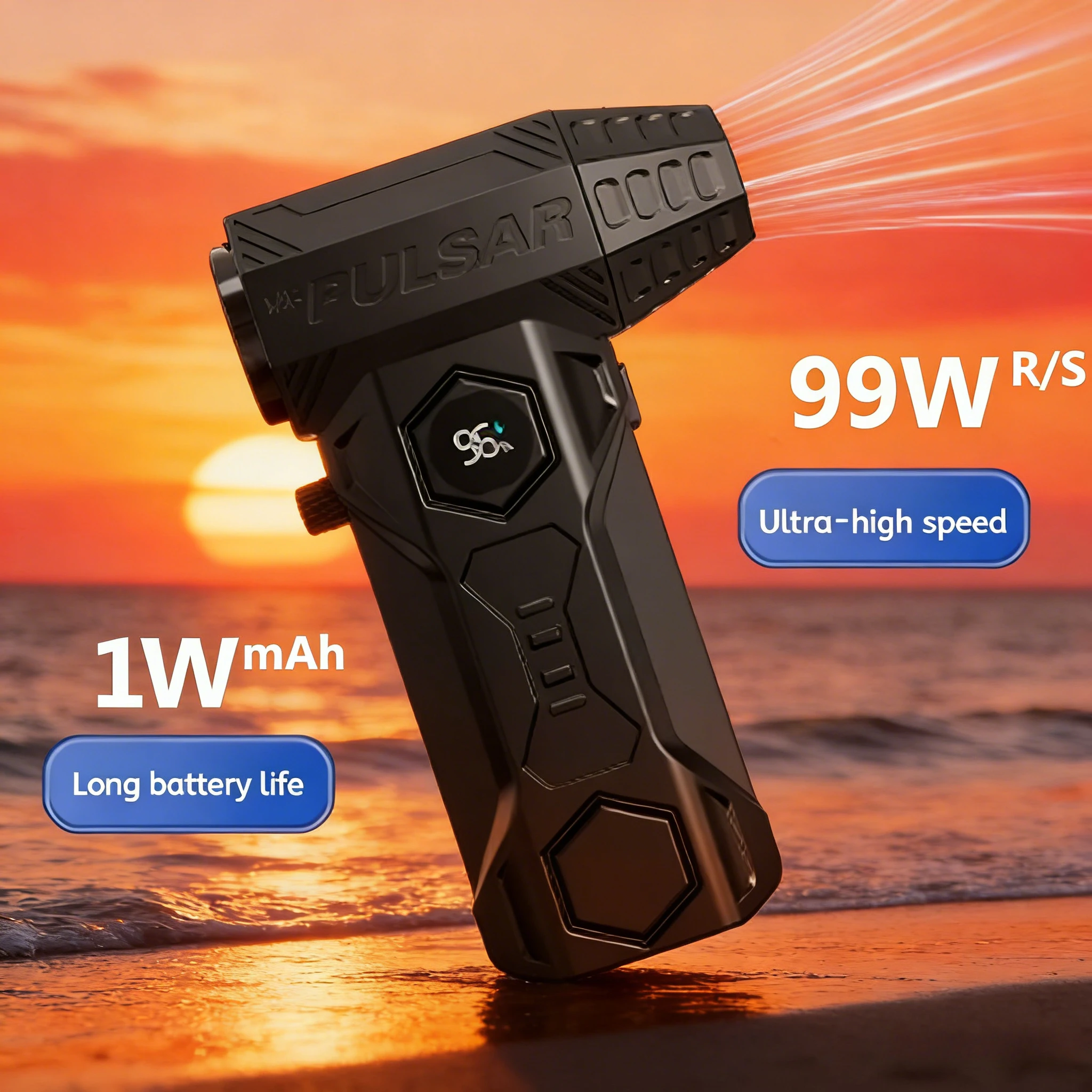 

X11Pro 990000 об/мин TurboMax — вентилятор жестокого воздуха, 70 м/с | 10000 мАч + вакуумный комплект + футляр для хранения