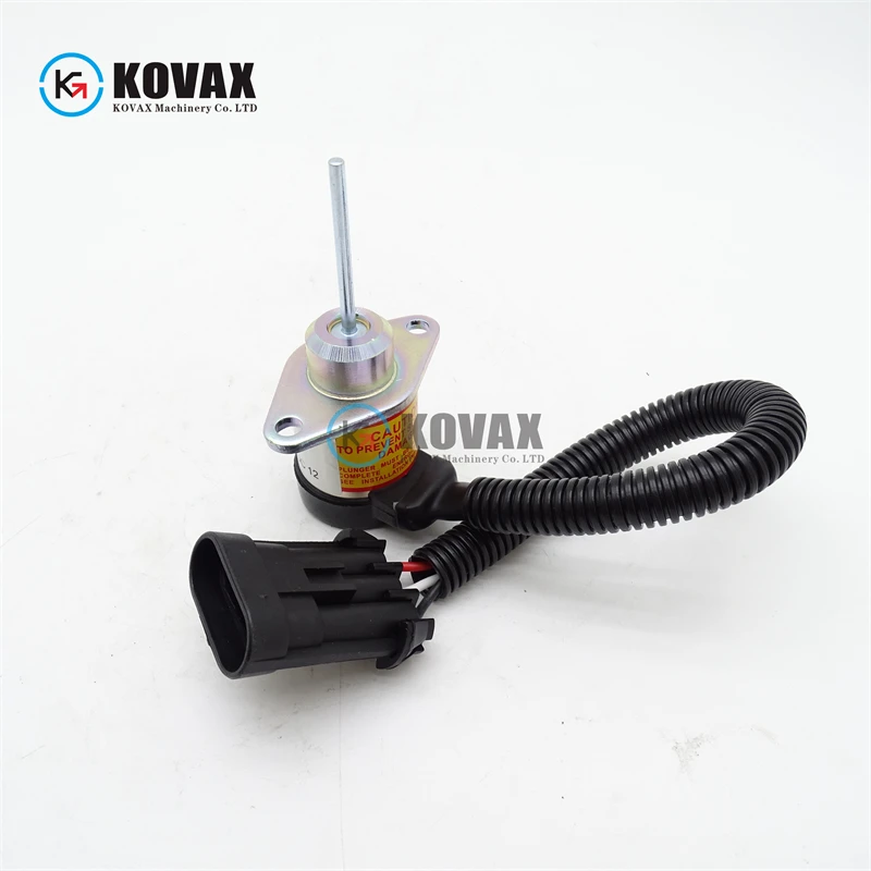 For 6691498 High Quality Flameout Solenoid Valve Suitable Bobcat 337 341 425 Excavator Engine Parts