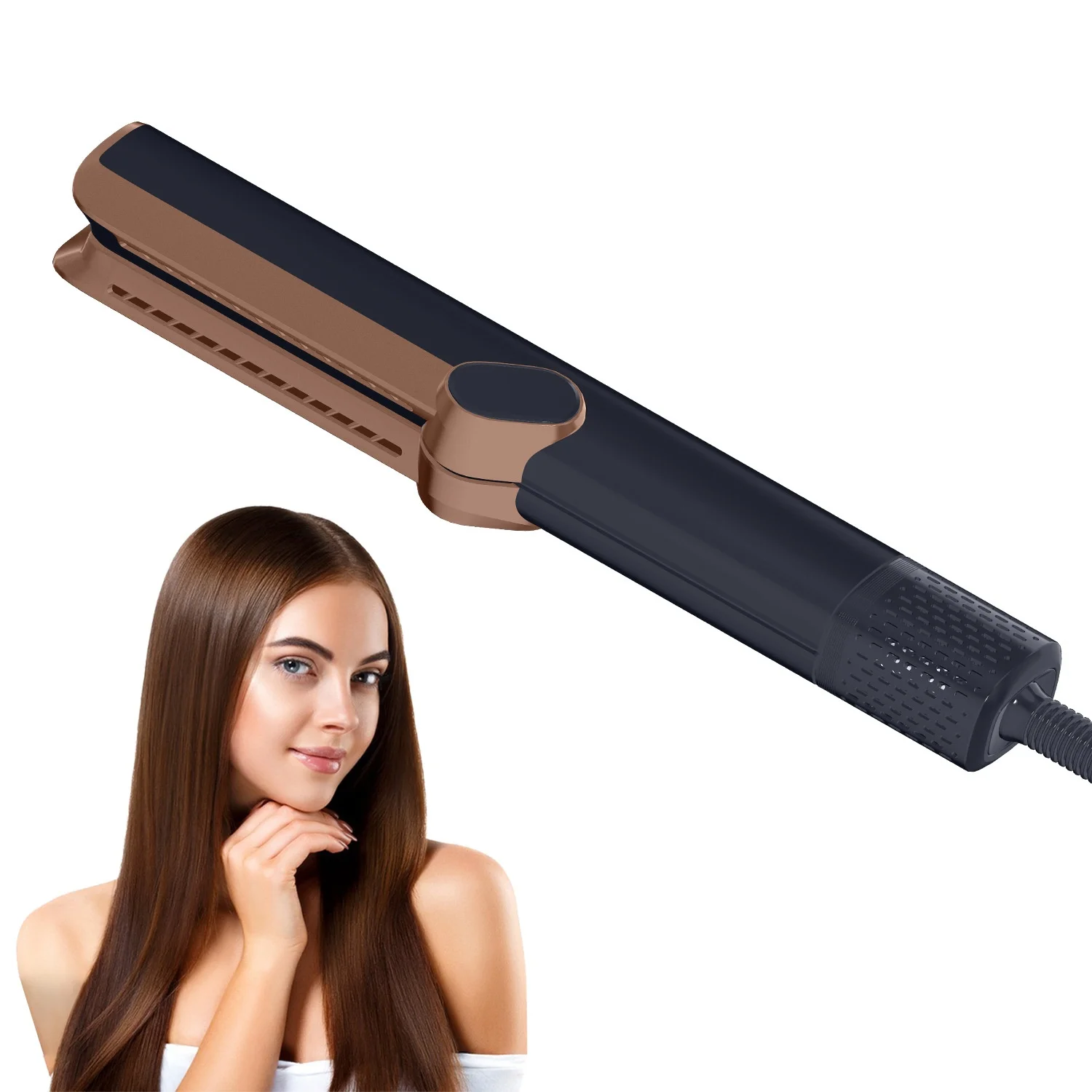 

High-Speed Negative Ion Dual-Use Hair Dryer & Straightener with Hot/Cold Air 1000W Constant Temperature Hair Care