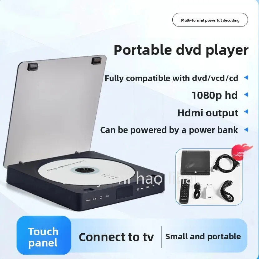 New Compact Reader DVD Player Home Connection TV CD VCD Disc DVD Player CD Player