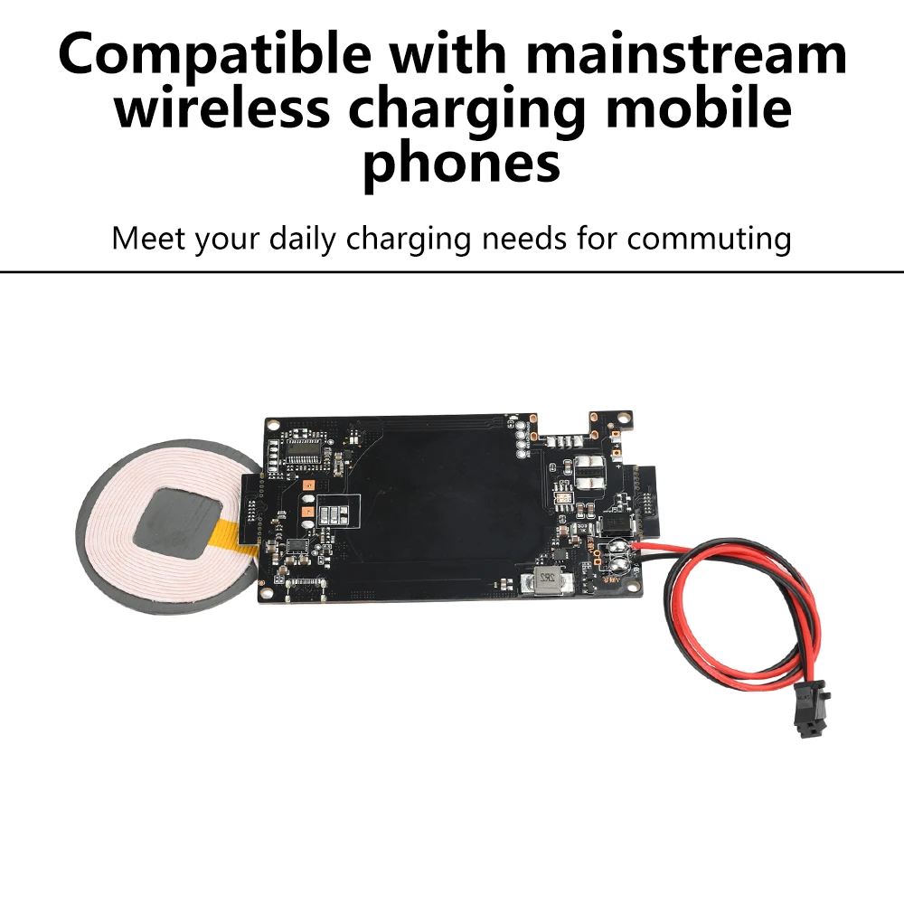 تيار مستمر 10-24 فولت 20 واط شاحن لاسلكي متنقل مركبة كهربية تعديل وحدة شحن لاسلكية للسيارة مع حماية التحكم في درجة الحرارة