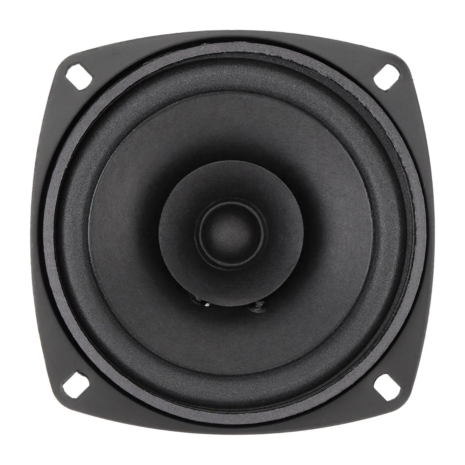 Coaxial Car Audio Speaker Black Easy Installation Sound Speaker System 4 Ohms Impedance Car Stereo Speaker Car Door Speaker