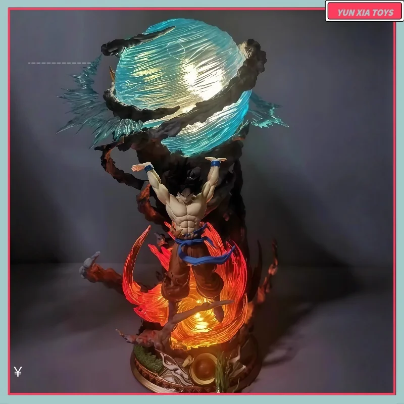 

23cm Yuanqi Bullet Handheld Hunter High Quality Edition Collectible Action Figure Luminous Wukong Trendy Play Ornament Model