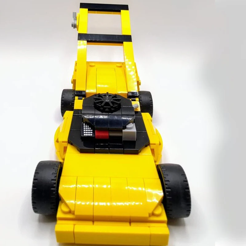 227 pçs s moc ferramenta de jardinagem casa cortador de grama dispositivo mecânico modelo diy blocos de construção brinquedos aniversário presente