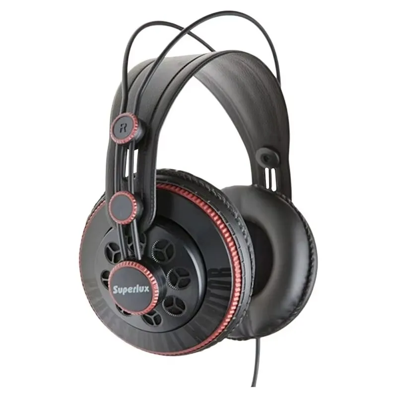 Наушники Superlux HD681 с разъемом 3,5 мм, проводные динамические наушники с супер басами, гарнитура с шумоподавлением (регулируемая повязка на голову, кабель 9 футов)