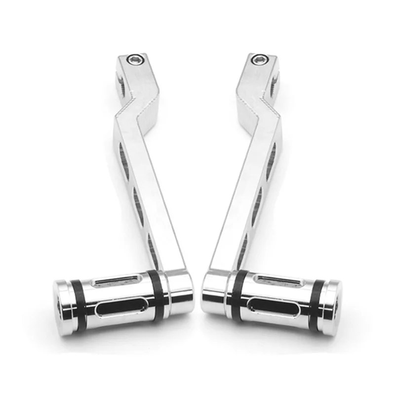

NEW-Motorcycle Gear Shift Lever Footpegs Heel Toe Shifter Pedals For Touring Road Glide King Trike Softail