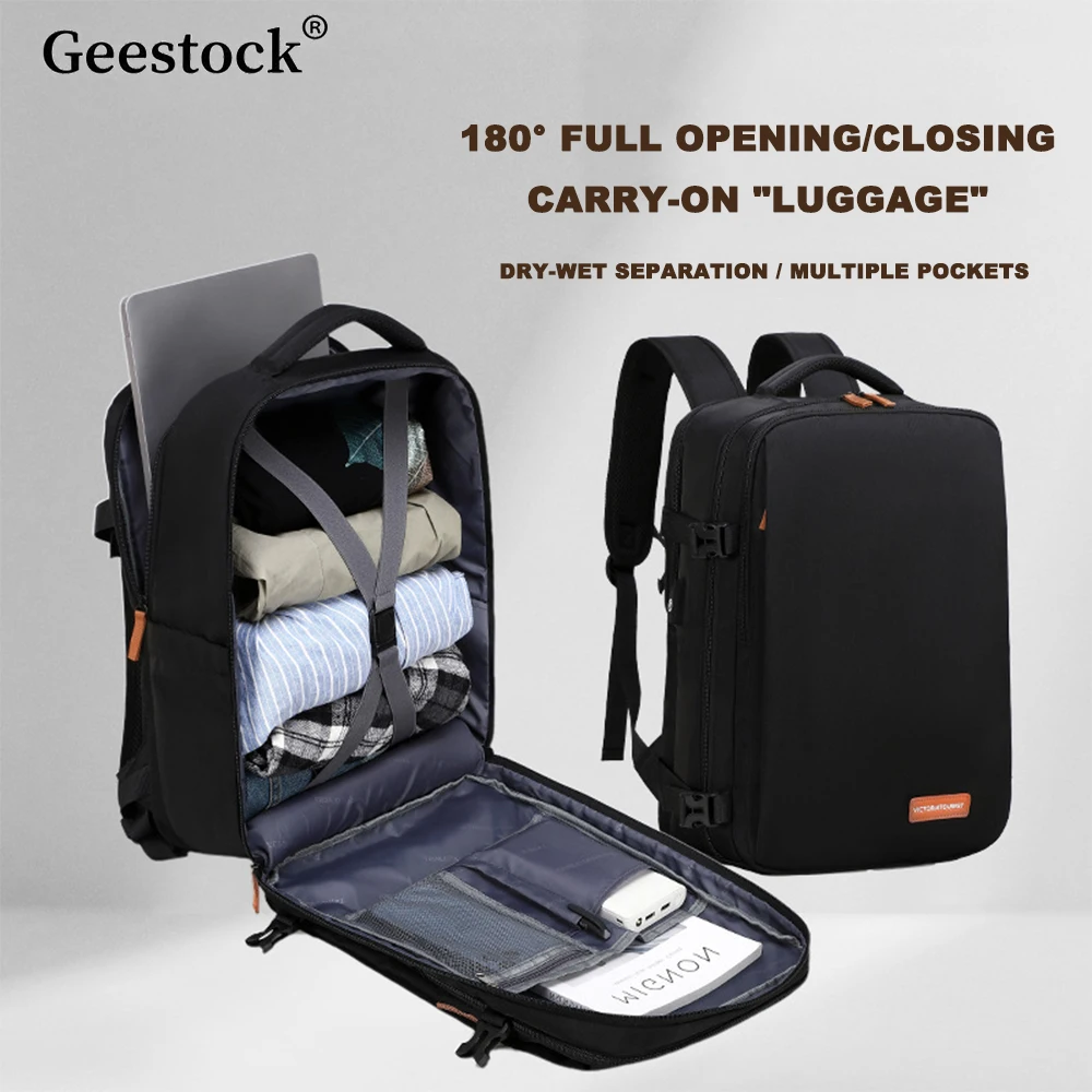 geestock-carry-on-travel-backpack-for-men-women-156-laptop-backpack-for-business-lightweight-school-bag-waterproof-cabin-bag