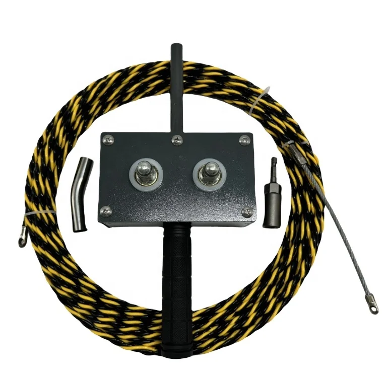 

SHUOQI High Quality Portable Cable Pulling Machine Electrician Stringing Pipe Threading Device Cable Pulling Machine Wire Puller
