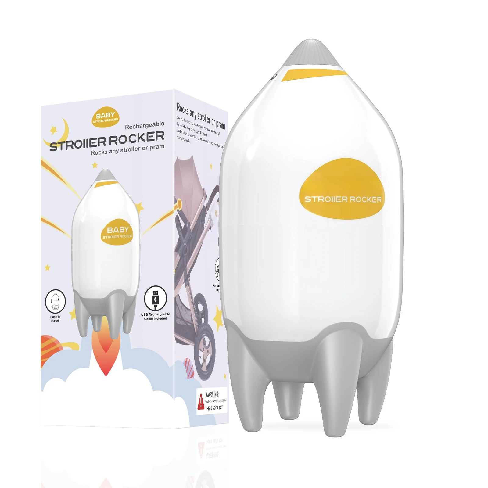 Stroller Shaker Portable Baby Sleep Soother
