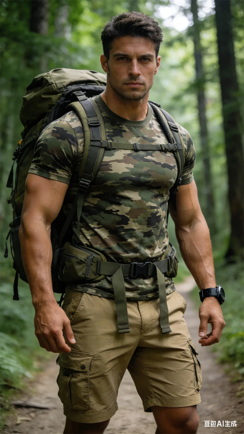 

Высокопроизводительная мужская камуфляжная футболка для активного отдыха, быстросохнущая, дышащая, влагоотводящая, в стиле милитари, для походов и кемпинга