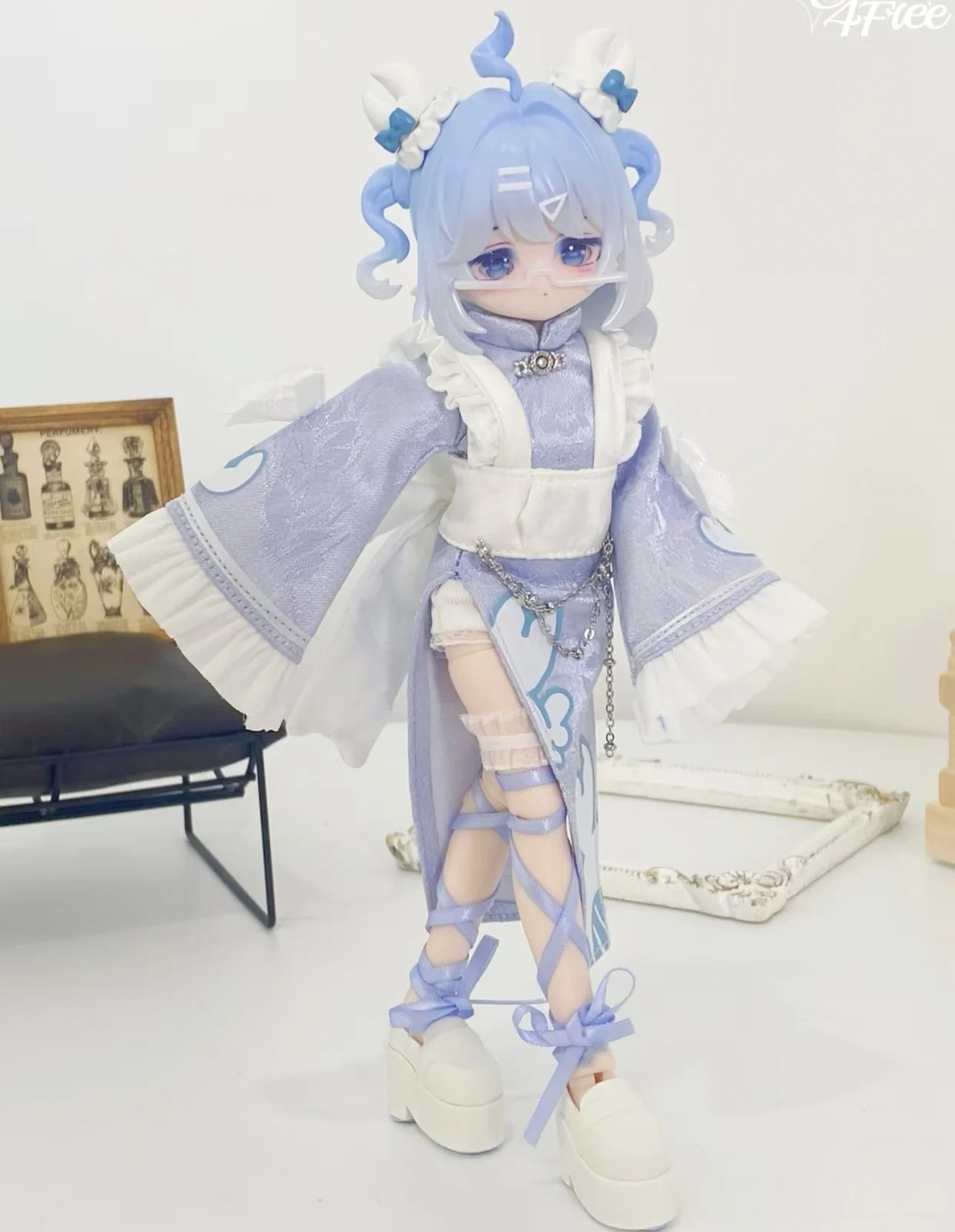 Nowa Oryginalna Seria Come4free Ocean Gem 1/8 Elektroniczny Zwierzak Bjd Lalka z Ruchomymi Stawami Lalka do Przebierania Modna Zabawka Blind Box Ozdoba