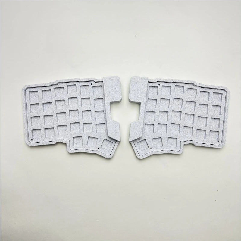 

Silakka54 Split Keyboard Shell Customization 3D Printing PLA Ergonomic Keyboard Case for Gaming Mechanical Keyboard Accessories