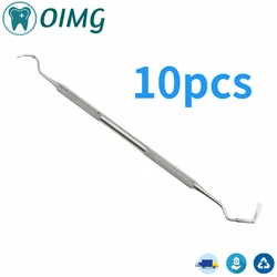 Aço inoxidável Dental Explorer Probe Hook, Ferramenta Dentista, Ferramenta de Higiene Dentista, Dentes limpos