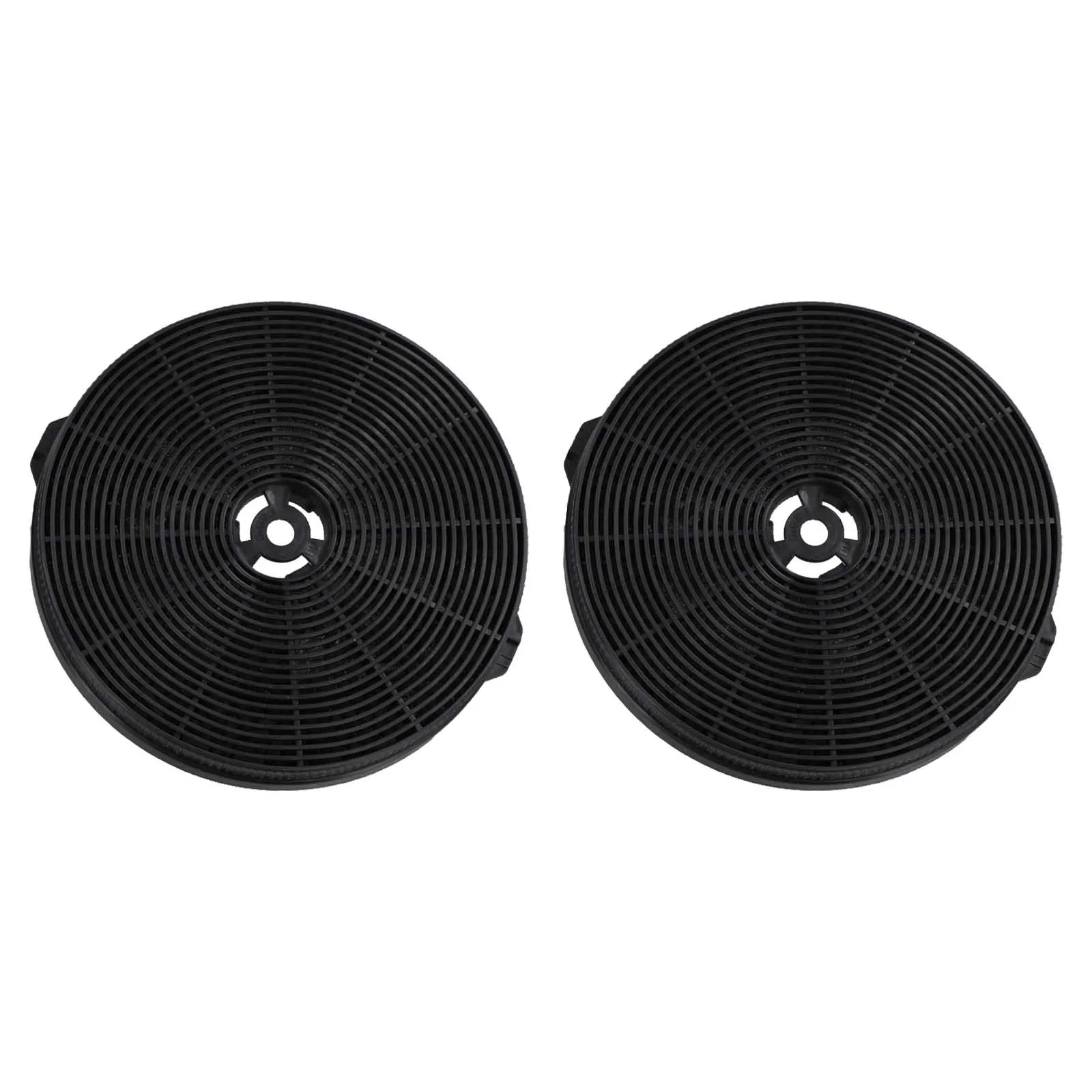 2PCS  Kitchen Range Hood Filter Mesh 175x24mm 160x30mm Black Activated Carbon Filter Kitchen Range Hood Accessories