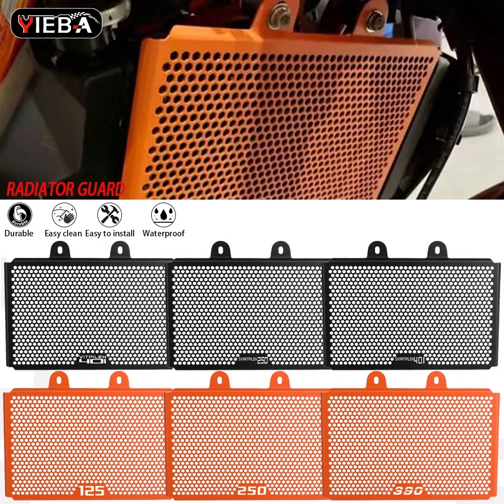 

Radiator Guard For KTM Duke 125 200 250 390 Duke Duke125 Duke200 Duke250 Duke390 2017-2023 Radiator Grille Guard Cover Protector