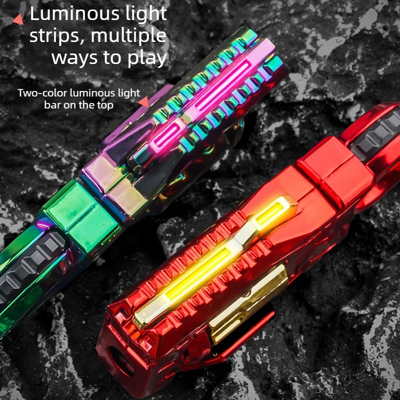 EDC Metal Alloy Creative Shell Ejecting Fidget Toy Stress Relief Model Popular Gift view 4