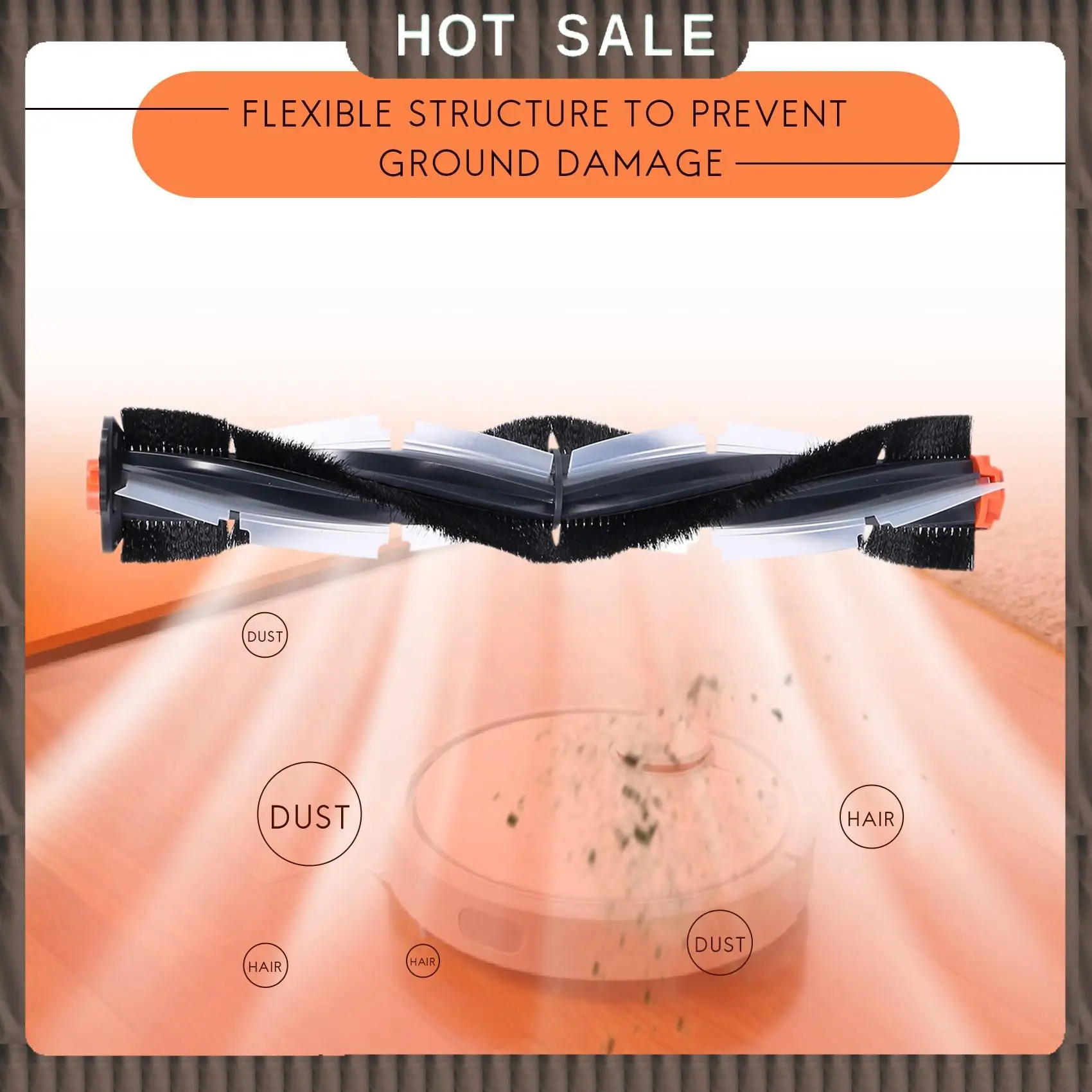 

24-Hour Delivery Main Rolling Brush For Neato Botvac D Series D7 D5 D3 D8500 Vacuum Cleaner Parts