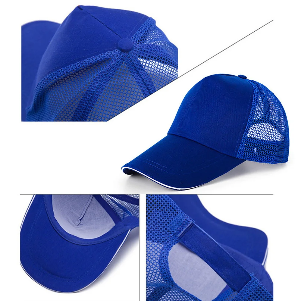 Fashion Pew Pattern Baseball Caps Men Women Quick Dry Snapback Hats Summer Hip Hop Breathable Mesh Sun Hats Unisex Cap