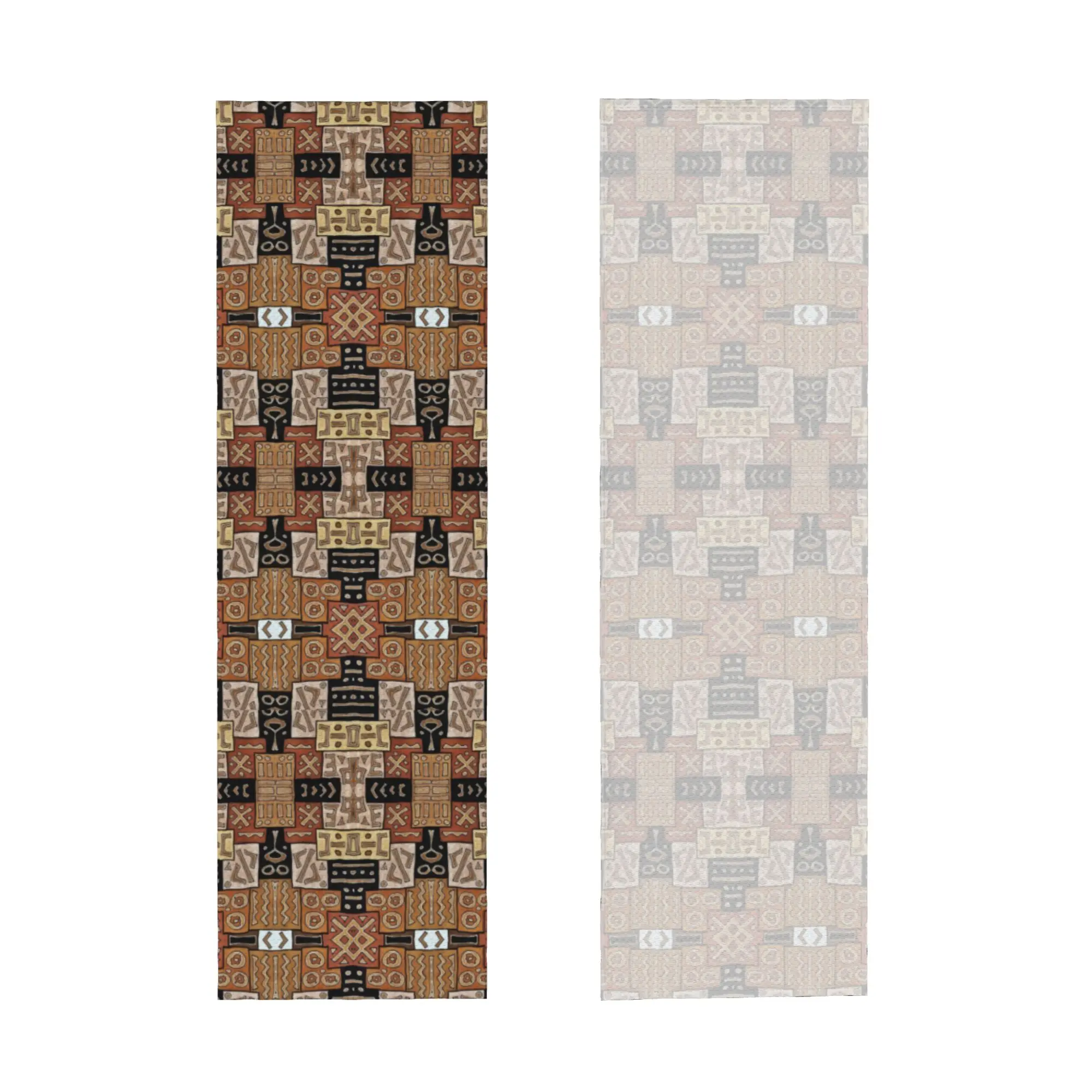 African Mud Cloth Cold Exercise Towel Quick Drying Face Towel Tribal Ethnic Bohemian Motif  Bath Towels