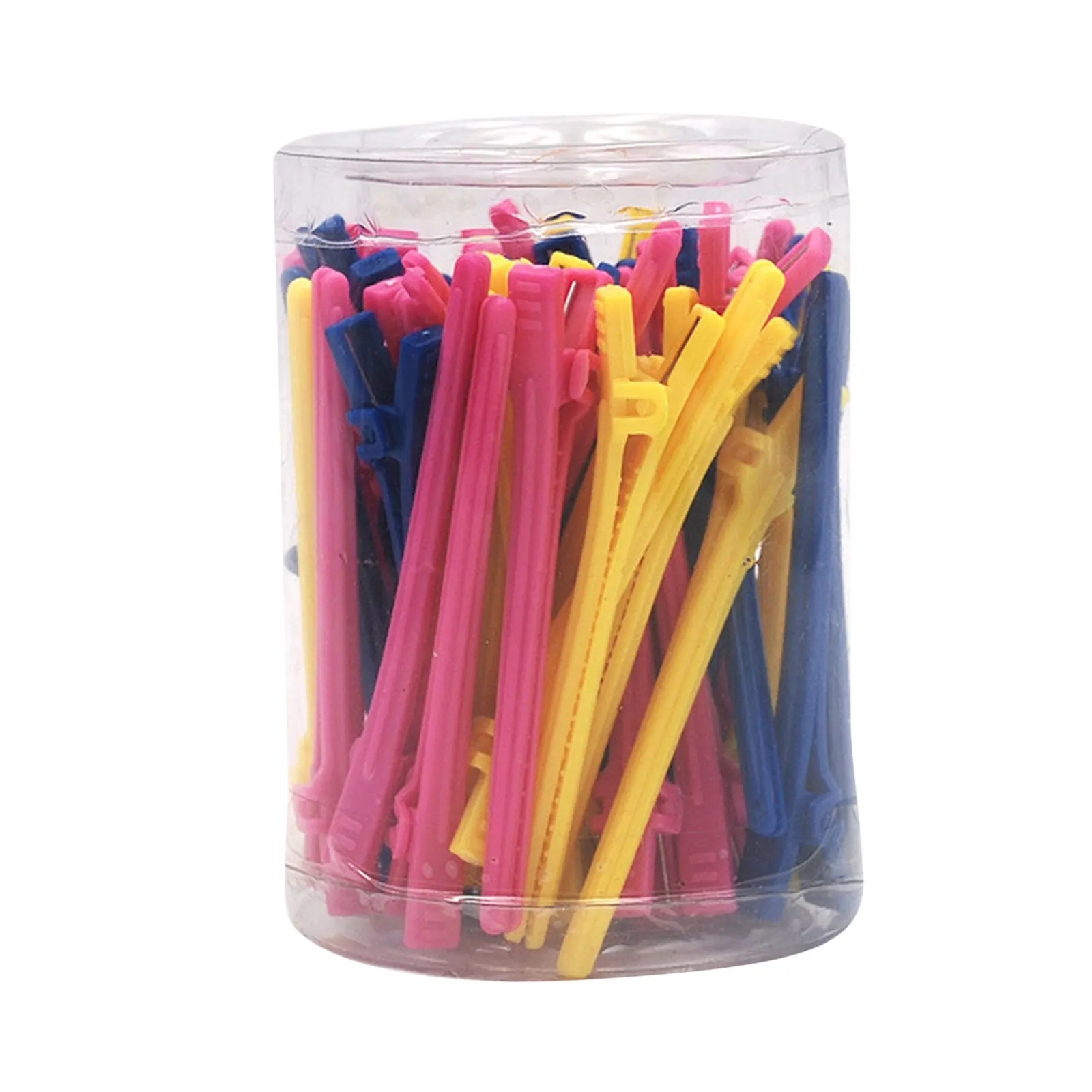 

50Pcs Hairdressing Clips Large Duckbill Plastic Salon Accessories Strong Hold Styling Clips for Women Hair Sectioning