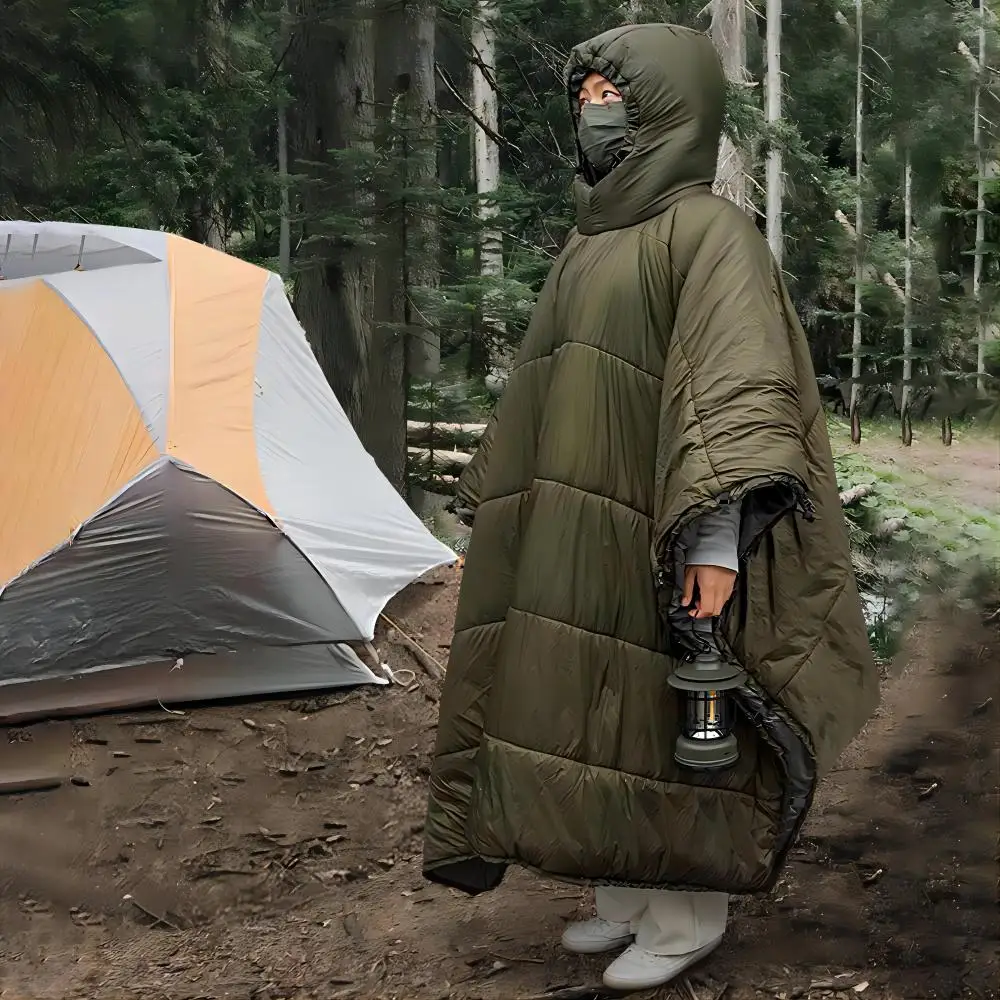 المحمولة متعددة الوظائف كيس النوم ، أرجوحة دافئة ، التخييم في الهواء الطلق ، القطن underquil، المعطف ، غطاء سوينغ ، الشتاء