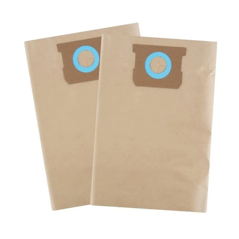 JDZD DXVA19-4101 أكياس فلتر الغبار، أكياس لمتجر DEWALT Vac 6-10 جالون، ملحقات Vac الرطبة والجافة، حقيبة تجميع الغبار 6 عبوات