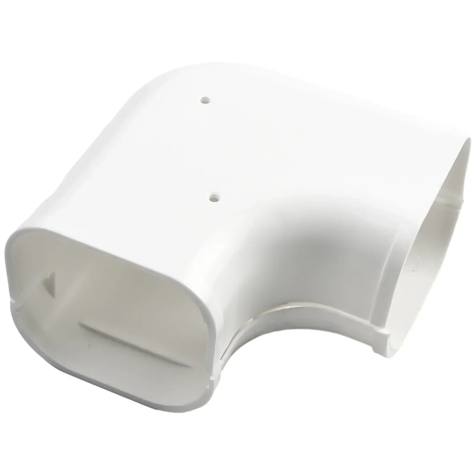 Adapt To Environments Durability 135°Flat Elbow Indoor Outdoor Cover End Cap Connection Lines PVC Wall Entry Cap