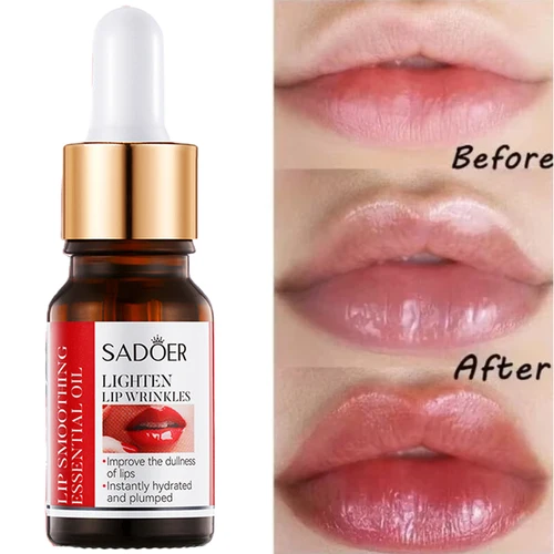 Suero potenciador de labios, aceite de ácido hialurónico, hidratante, Sexy, potenciador de Plumping, estimulador libre de líneas iluminadoras