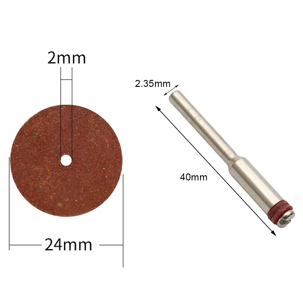 Herramienta de molienda de disco de corte confiable, accesorios de bricolaje, acero niquelado portátil para todas las herramientas giratorias, 1 Kit