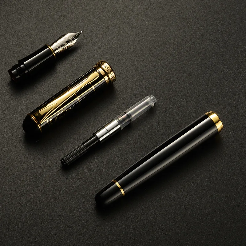 Metal Fountain Pen Roller, 0.7mm Nibs, Logotipo Personalizado, Escola De Escritório Estacionária, Luxo Nome Presente